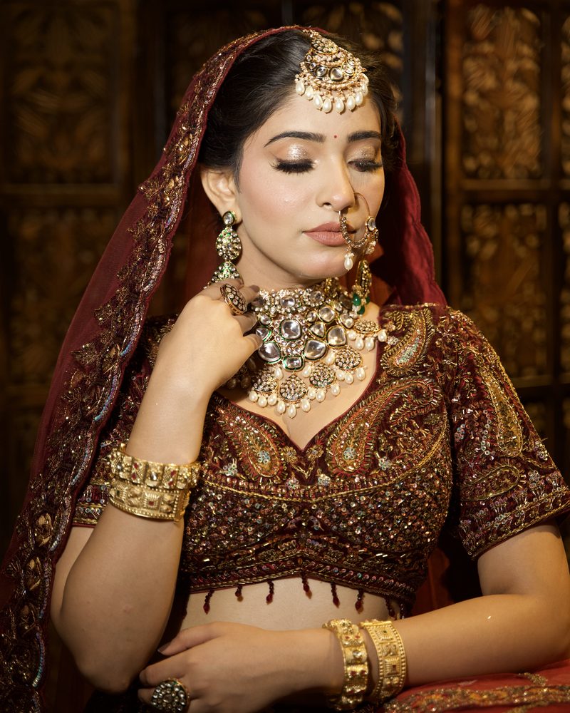 Jewellery styling portrait from House of Kanya