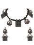 Silver Oxidized Tribal Antique Thread Set