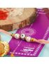 Evileye Round Beads Dori (Peach)