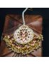 GP Pearl Chand-Kundan Handcrafted Maang Tika