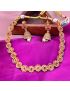 Traditional Floral Stone Antique Set-Red
